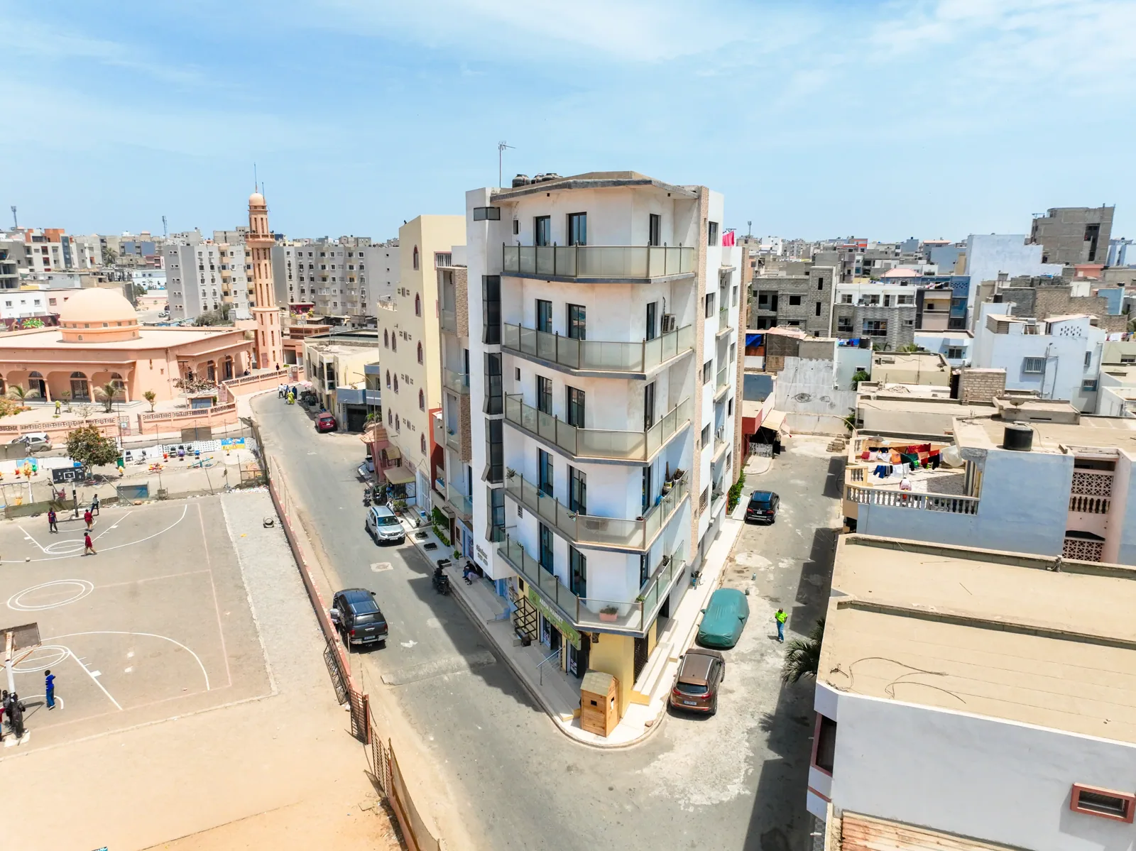 Cité Aliou Sow — vue