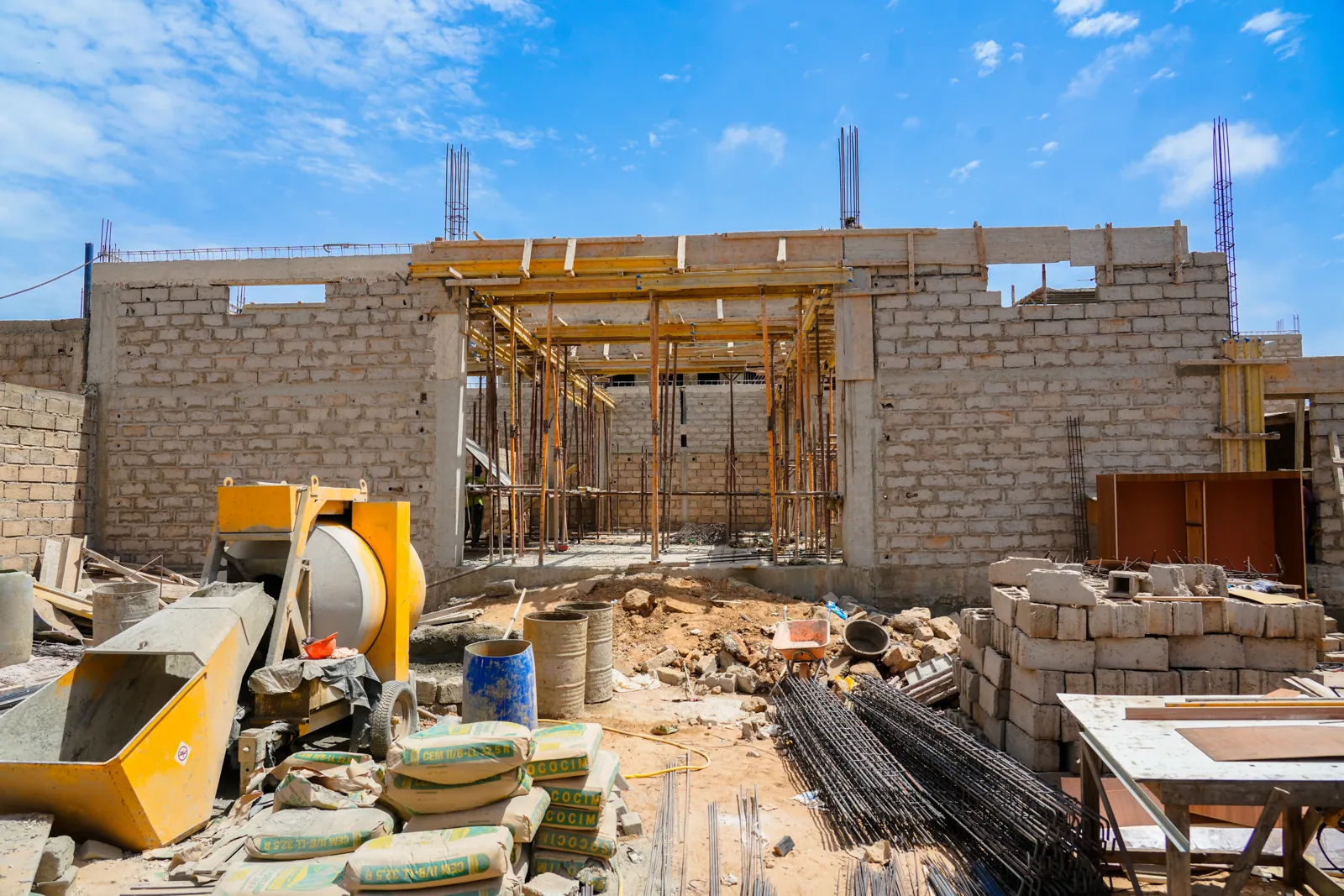 Chantier en cours